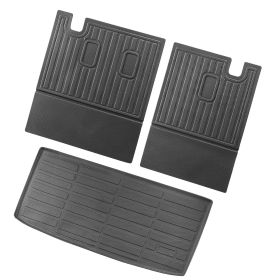 Truck Cargo Mat & Backrest Mat Custom Fit for Honda Pilot 2016-2022 & 2023-2024
