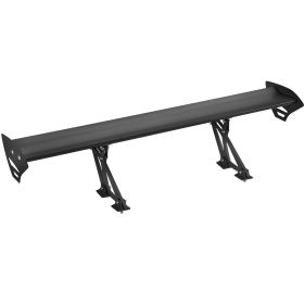 VEVOR GT Wing Car Spoiler, 43.3 inch Universal Spoiler with Single Deck, Adjustable Lightweight Aluminum, Car Rear Spoiler Wing