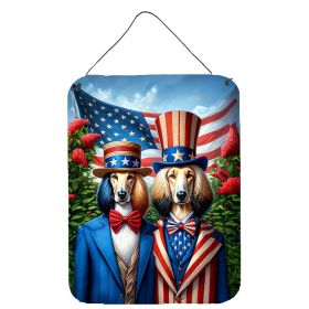 NEW All American Afghan Hound Wall or Door Hanging Prints Aluminum Metal Sign Kitchen Wall Bar Bathroom Plaque Home Decor Front Door Plaque, 12x1