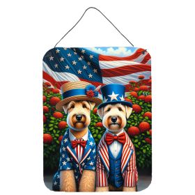 NEW All American Wheaten Terrier Wall or Door Hanging Prints Aluminum Metal Sign Kitchen Wall Bar Bathroom Plaque Home Decor Front Door Plaque, 1
