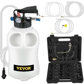 VEVOR Transmission Fluid Pump 2 Way Manual ATF Refill System Dispenser, Oil and Liquid Extractor 10 Liter Large Capacity