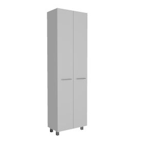 Collins Pantry Cabinet, Five Interior Shelves (Color: White)